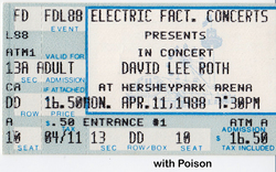 David Lee Roth / Poison on Apr 11, 1988 [479-small]