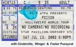 Poison / Cinderella / Winger / Faster Pussycat on Jul 13, 2002 [670-small]
