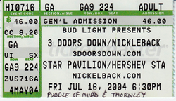 3 Doors Down / Nickelback / Puddle of Mudd / Thornley on Jul 16, 2004 [696-small]