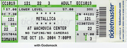 Godsmack / METALLICA on Oct 19, 2004 [720-small]