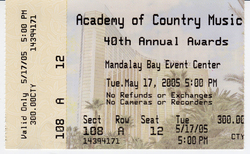 40th Annual Academy of Country Music Awards on May 17, 2005 [726-small]