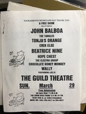 John Balboa / Tanyas Orange / The Tangles / Ever Else / Beatrice Nine / Hope Chest / Electro Group / Chocolate Honey Monkey / Wally on Mar 29, 1998 [037-small]