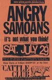 Angry Samoans / It’s Not What You Think on Jul 29, 1989 [238-small]