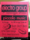 Electro Group / Piccolo Music / The Tangles on Oct 3, 1998 [242-small]