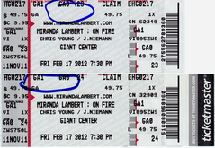 Miranda Lambert / Chris Young / Jerrod Niemann on Feb 17, 2012 [404-small]