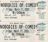 Nobodies of Comedy on Mar 11, 2005 [416-small]