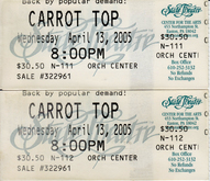 Carrot Top on Apr 13, 2005 [417-small]