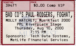 Paul Rodgers / Foghat / Molly Hatchet on Aug 10, 2000 [572-small]