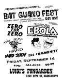 Zero For Zero / Bobby Joe Ebola and the Children MacNuggits / The Left Hand / Mad Judy / The Community on Sep 14, 2012 [615-small]