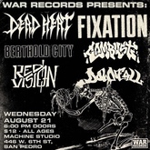 Dead Heat / Fixation / Berthold City / Combust / Red Vision / Downfall on Aug 21, 2019 [667-small]