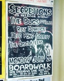 Secretions / The Bugs / Rat Damage / Dead Pony Society / The Disgusteens on Jul 20, 2009 [722-small]