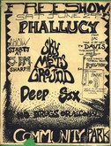 Phallucy / Sky Meets Ground / Deep Six on Jun 29, 1991 [726-small]