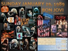Bon Jovi / Skid Row on Jan 29, 1989 [896-small]