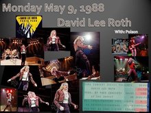 David Lee Roth / Poison on May 9, 1988 [901-small]