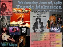 Yngwie Malmsteen's Rising Force / Billy Sheehan / Talas on Jun 25, 1985 [916-small]