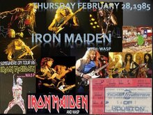 Iron Maiden / WASP on Feb 28, 1985 [917-small]