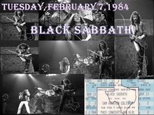 Black Sabbath / Night Ranger on Feb 7, 1984 [928-small]