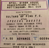 Sultans of Ping F.C. on Oct 18, 1992 [113-small]