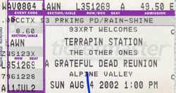 TERRAPIN STATION - A GRATEFUL DEAD FAMILY REUNION on Aug 4, 2002 [177-small]