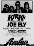 The Kinks / Joe Ely on Aug 14, 1981 [192-small]
