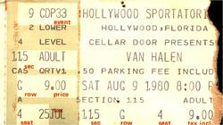 Van Halen / The Cats on Aug 9, 1980 [490-small]