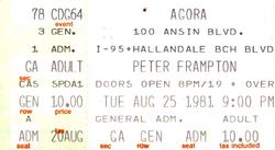 Peter Frampton on Aug 25, 1981 [504-small]