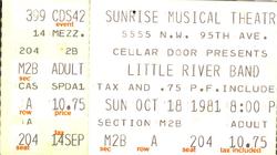 Little River Band / Poco on Oct 18, 1981 [524-small]