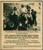 Atlanta Rythm Section / Jim Fish and the Fugitives on Sep 28, 1980 [728-small]
