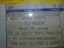Ted Nugent / Quiet Riot / Night Ranger / Slaughter on Aug 15, 1999 [910-small]