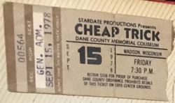 Cheap Trick / Eddie Money on Sep 15, 1978 [008-small]