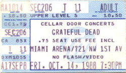 Grateful Dead on Oct 14, 1988 [078-small]