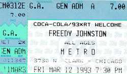 Freedy Johnston on Mar 12, 1993 [187-small]