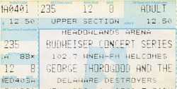 George Thorogood and The Destroyers / Tommy Conwell & The Young Rumblers on Apr 1, 1991 [198-small]
