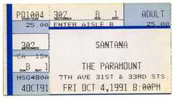 Santana on Oct 4, 1991 [204-small]