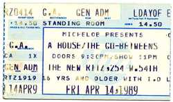 The Go-Betweens / A-House on Apr 14, 1989 [212-small]