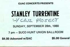 Stanley Turrentine / Cruz Project on Sep 28, 1980 [307-small]