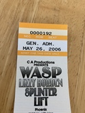 wasp / Lizzy Borden / Splinter / Lift on May 26, 2006 [401-small]