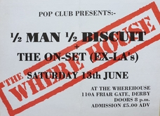 Half Man Half Biscuit / The On-Set on Jun 13, 1992 [138-small]