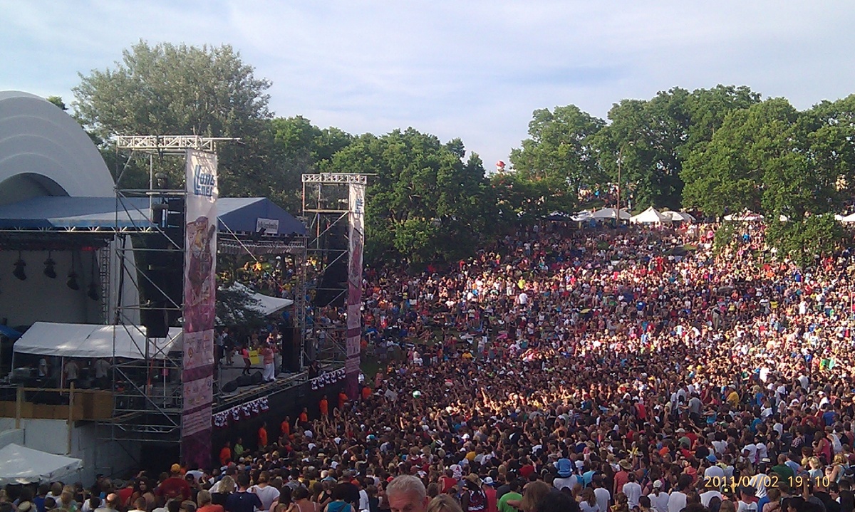 Concert History of Grandview Park Sioux City, Iowa, United States