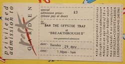 Ban The Offside Trap on Nov 29, 1988 [779-small]