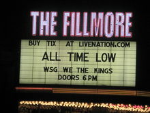 All Time Low / Hey Monday / The Friday Night Boys / We The Kings / Runner Runner on Nov 29, 2009 [633-small]
