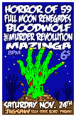Horror of '59 / Full Moon Renegades / Bloodwolf / The Murder Revolution / Mazinga on Nov 24, 2007 [874-small]