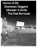 Horror of '59 / The Downtown Daggers / Monster A Go-Go / Posi Burnouts on Aug 17, 2006 [878-small]