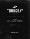 Thursday / American Pleasure Club on Mar 9, 2019 [075-small]
