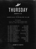 Thursday / American Pleasure Club on Mar 10, 2019 [077-small]