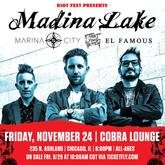 Madina Lake / Marina City / That Lying Bitch / El Famous on Nov 24, 2017 [367-small]