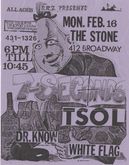 7 Seconds / Dr. Know / TSOL on Feb 16, 1987 [543-small]
