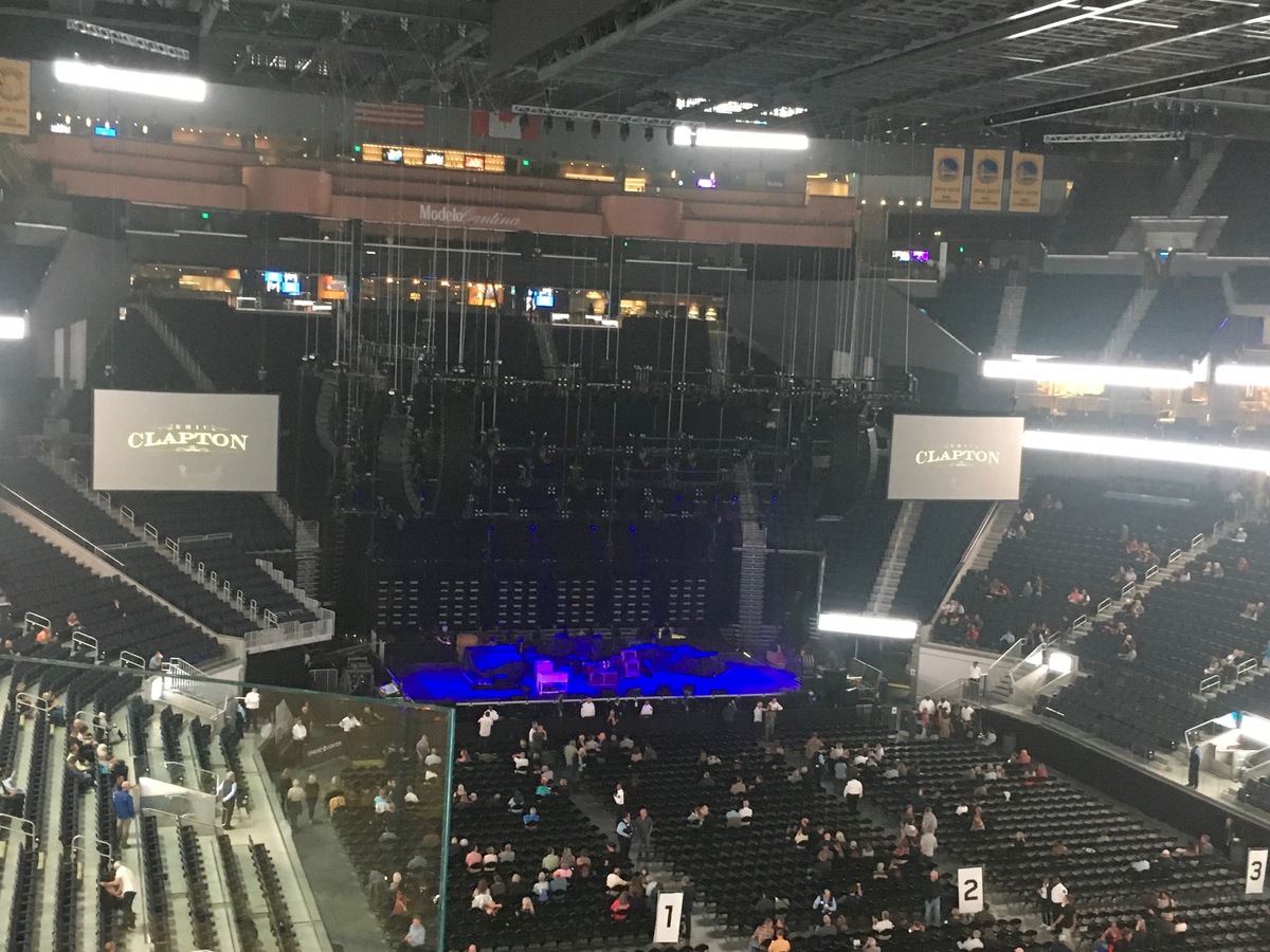 Chase center concert d'Eric Clapton - Picture of Chase Center, San