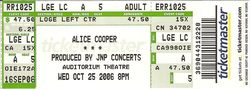 Alice Cooper / Wednesday13 on Oct 25, 2006 [875-small]