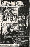 Chronic Disease / Hiatus / Private Jesus Detector on Dec 21, 1991 [109-small]